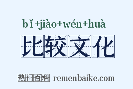 比较文化是什么意思的图片